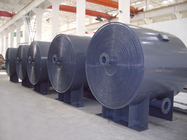 臥式螺旋板式換熱器